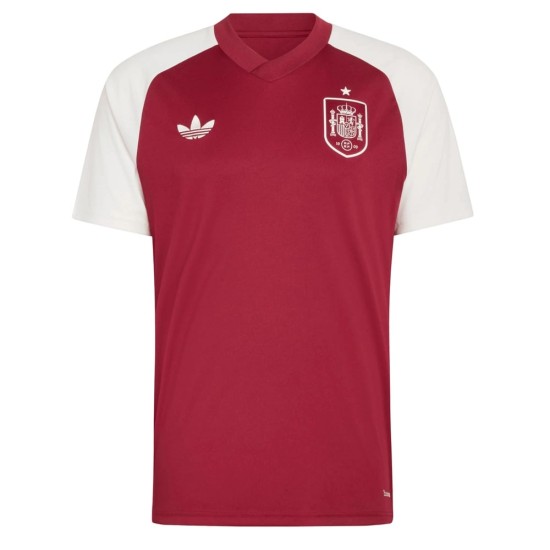 Camiseta Prepartido Visitante Mundial España 2026 Hombre