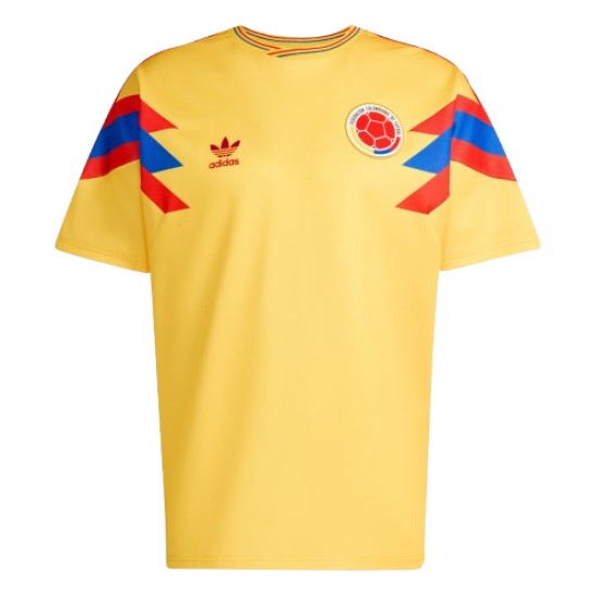 Camiseta Retro Visitante Colombia 1990 para Hombre #10