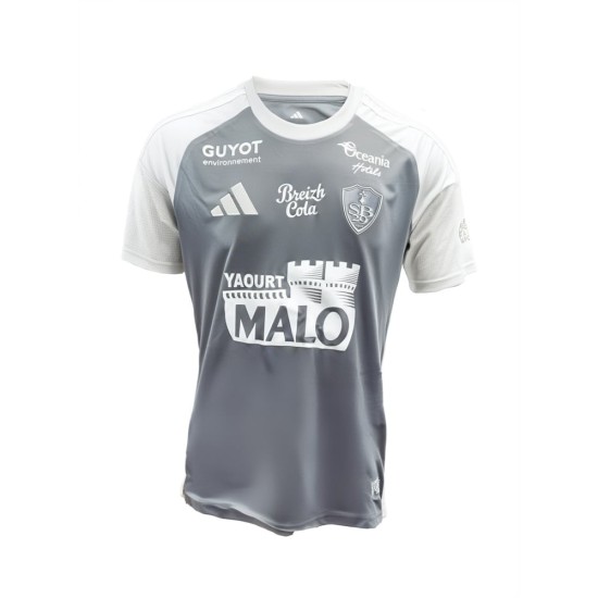 Mujer Brest 2025/26 Camiseta de Visitante - Gris