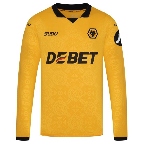 Camiseta de Manga Larga Local 2025/26 Wolverhampton Wanderers Mujer