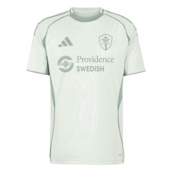 Camiseta Previa al Partido Tercera Mujer Seattle Sounders FC 2025 - Verde