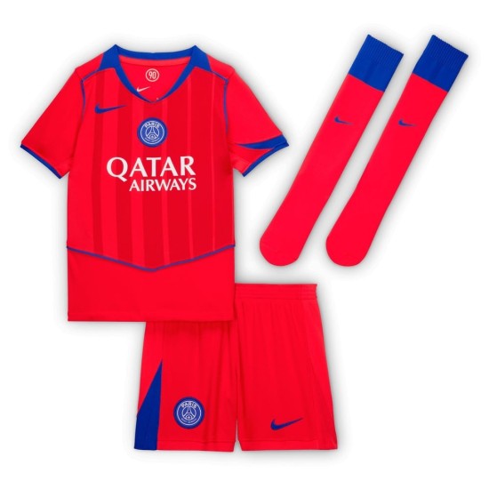 Niño PSG 2025/26 Tercer Kit