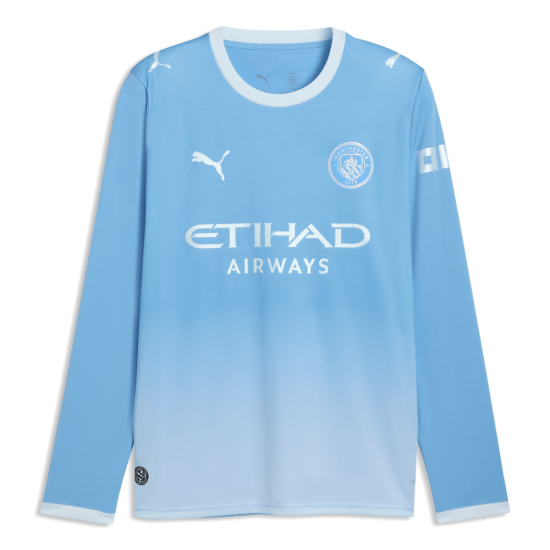 Camiseta Manchester City 2026/27 Home de Manga Larga para Niño Camiseta Manchester City 2026/27 Home de Manga Larga para Niño
