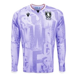 Camiseta de manga larga visitante 2025/26 del Sheffield Wednesday para niño