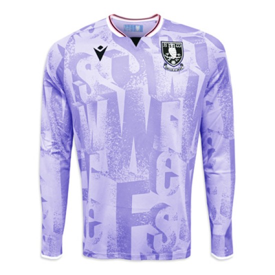 Camiseta de manga larga visitante 2025/26 del Sheffield Wednesday para hombre Camiseta de manga larga visitante 2025/26 del Sheffield Wednesday para hombre