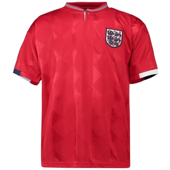 Camiseta retro Inglaterra visitante 1989 mujer Camiseta retro Inglaterra visitante 1989 mujer