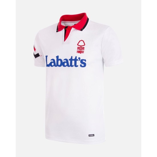 Camiseta Retro blanca de visitante del Nottingham Forest 1992/93 para hombre Camiseta Retro blanca de visitante del Nottingham Forest 1992/93 para hombre