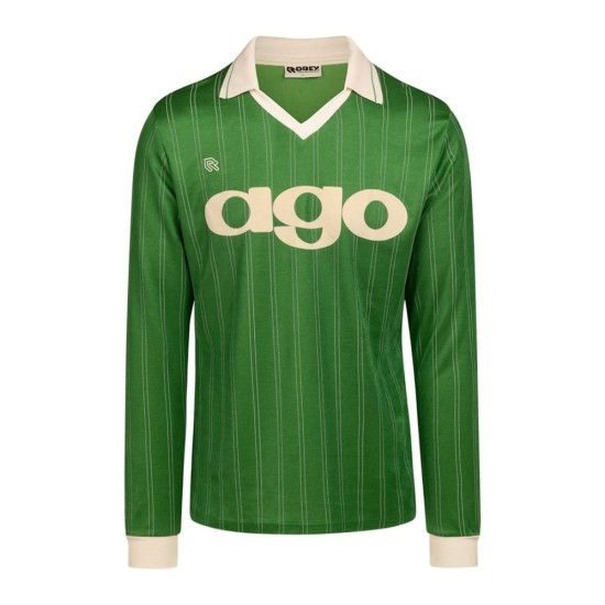 Camiseta retro de manga larga 1982/83 del FC Groningen para hombre Camiseta retro de manga larga 1982/83 del FC Groningen para hombre