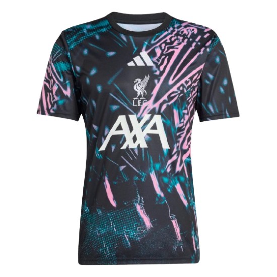 Camiseta Prepartido Tercera Liverpool 2025/26 para Hombre - Negra