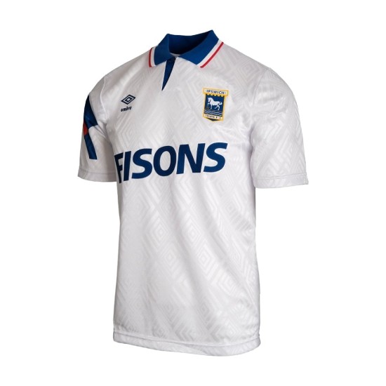Camiseta Retro de visitante del Ipswich Town 1991/93 para hombre Camiseta Retro de visitante del Ipswich Town 1991/93 para hombre