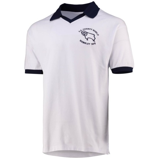 Camiseta Retro 1975 de Derby County para Mujer Camiseta Retro 1975 de Derby County para Mujer