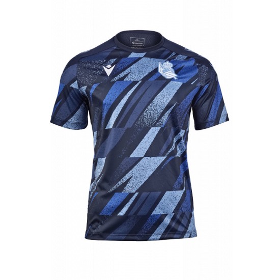 Niño Real Sociedad 2025/26 Tercera Camiseta de calentamiento