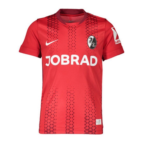 Camiseta Copa Europea SC Freiburg 2025/26 roja niño Camiseta Copa Europea SC Freiburg 2025/26 roja niño