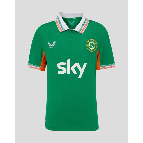 Camiseta Local Equipo Femenino Irlanda Niño 2025 Camiseta Local Equipo Femenino Irlanda Niño 2025