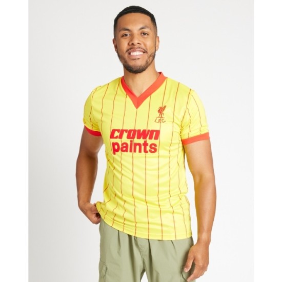 Camiseta Retro de Visitante 1982 Liverpool Infantil