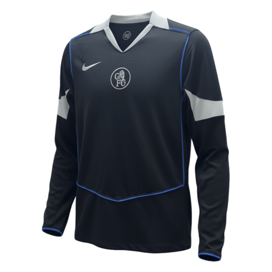 Mujer Chelsea 2025/26 Tercera Camiseta Manga Larga Mujer Chelsea 2025/26 Tercera Camiseta Manga Larga