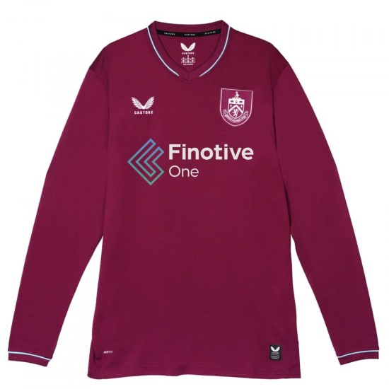 Camiseta de local de manga larga Burnley 2026/27 para mujer Camiseta de local de manga larga Burnley 2026/27 para mujer