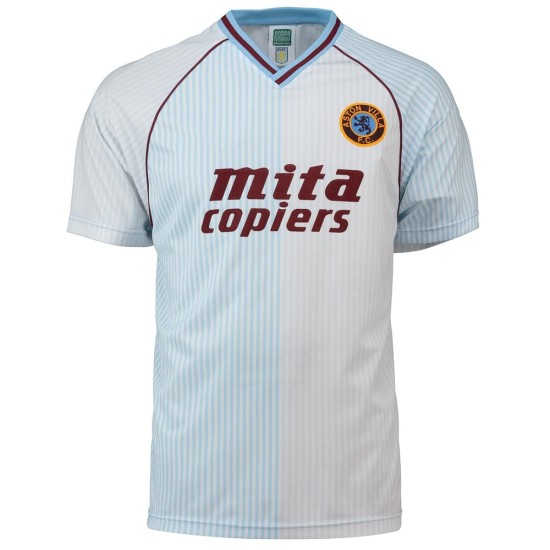 Camiseta Retro Visitante Aston Villa 1988 Hombre Camiseta Retro Visitante Aston Villa 1988 Hombre