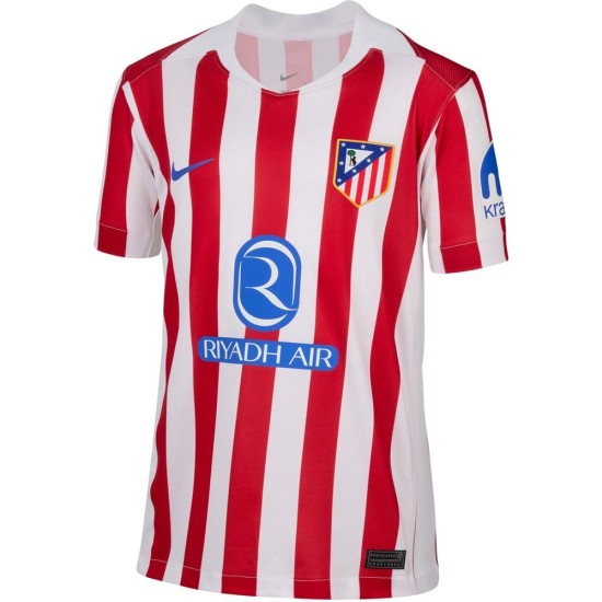 Camiseta de local para niño del Atlético de Madrid 2025/26 Camiseta de local para niño del Atlético de Madrid 2025/26