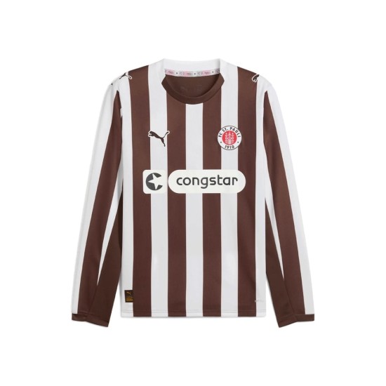 Camiseta de manga larga local FC St. Pauli 2025/26 para mujer