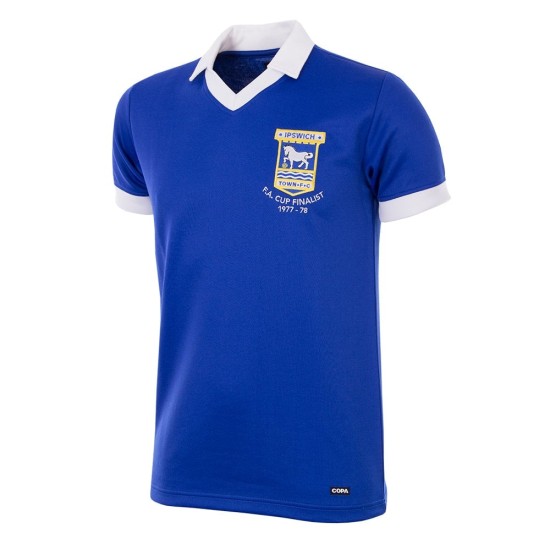 Camiseta Retro Final FA Cup del Ipswich Town 1977/78 para hombre Camiseta Retro Final FA Cup del Ipswich Town 1977/78 para hombre