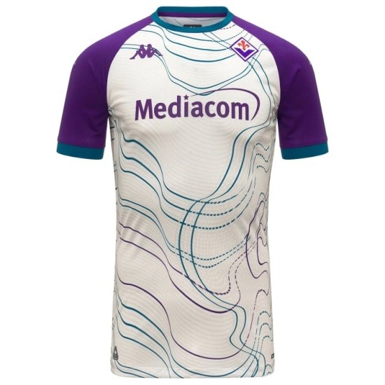Mujer Camiseta Pre-partido Tercera Fiorentina 2025/26 - Blanca