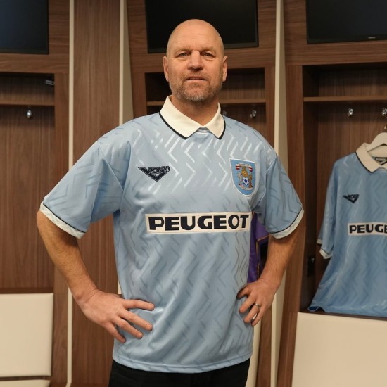 Camiseta Retro de Coventry City 1994/96 de Mujer Local Camiseta Retro de Coventry City 1994/96 de Mujer Local