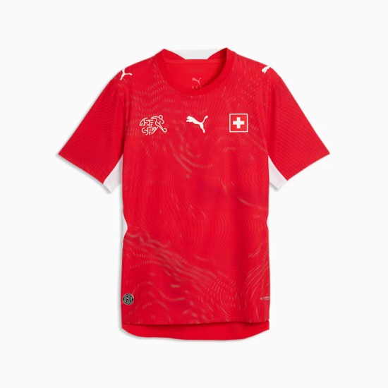 Camiseta de mujer Suiza 2026 Copa del Mundo auténtica local