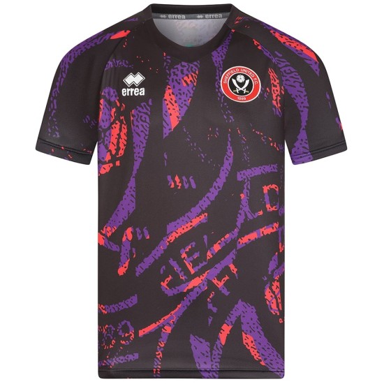 Camiseta de calentamiento tercera de mujer Sheffield United 2025/26 - Morado oscuro