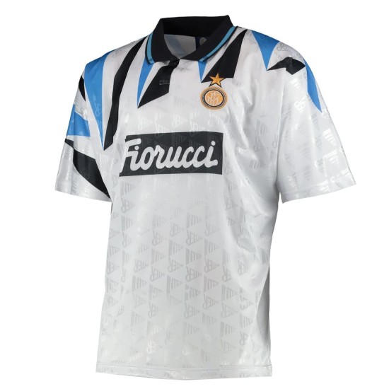 Camiseta retro Inter de Milán 1992 visitante para hombre Camiseta retro Inter de Milán 1992 visitante para hombre
