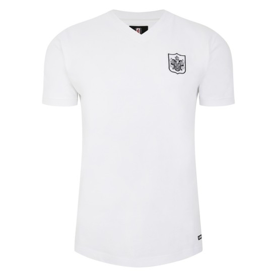 Camiseta Retro Infantil Fulham 1959/60 Home #10 Camiseta Retro Infantil Fulham 1959/60 Home #10