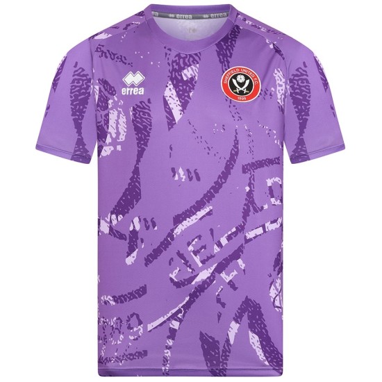 Camiseta de calentamiento tercera de hombre Sheffield United 2025/26 - Morado