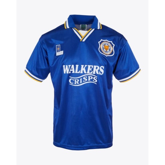Camiseta Retro Local Mujer Leicester City 1994 Camiseta Retro Local Mujer Leicester City 1994