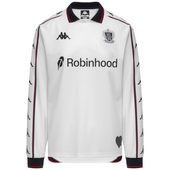 Camiseta Visitante Manga Larga OGC Nice 2026/27 Hombre Camiseta Visitante Manga Larga OGC Nice 2026/27 Hombre