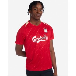 Camiseta retro europea local Liverpool 2005/06 de hombre