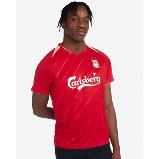 Camiseta retro europea local Liverpool 2005/06 de hombre Camiseta retro europea local Liverpool 2005/06 de hombre