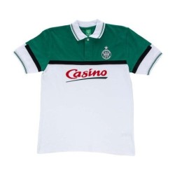 Camiseta retro vintage de casino ASSE 90s para hombre - blanca