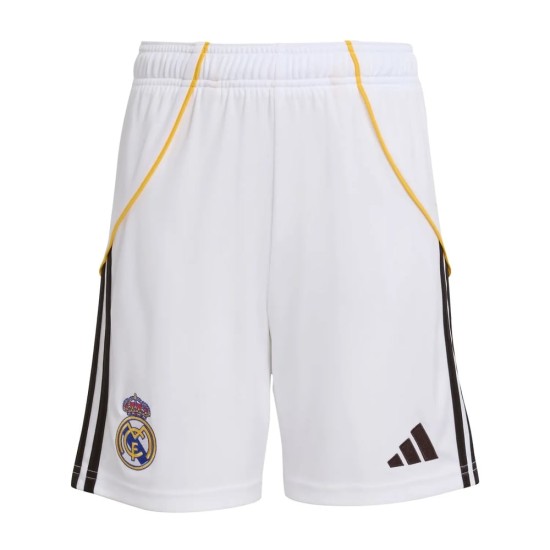 Pantalones cortos local del Real Madrid 2025/26 para niño