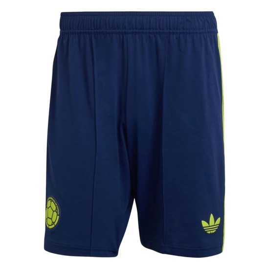 Shorts de visitante Colombia 2026 Copa del Mundo niño