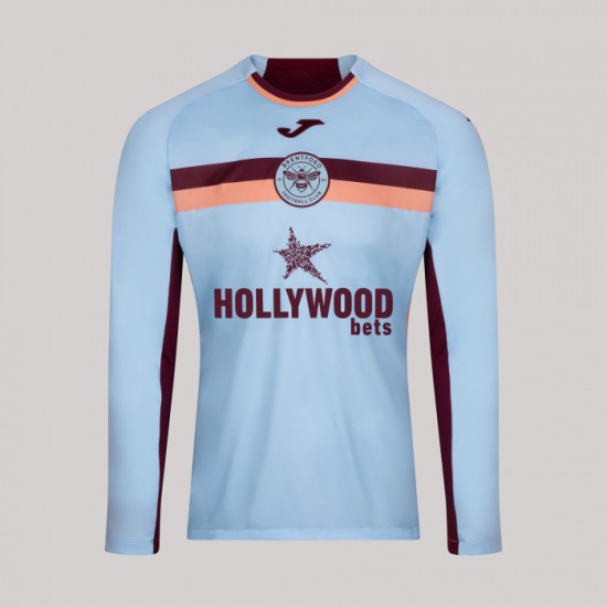 Camiseta tercera manga larga Brentford 2025/26 niño Camiseta tercera manga larga Brentford 2025/26 niño