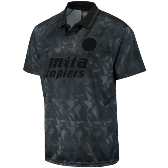 Camiseta Retro Blackout Aston Villa 1990 Hombre Camiseta Retro Blackout Aston Villa 1990 Hombre