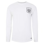 Camiseta Retro Fulham Local Manga Larga 1966/67 para Hombre #2 Camiseta Retro Fulham Local Manga Larga 1966/67 para Hombre #2