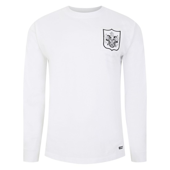 Camiseta Retro Fulham Local Manga Larga 1966/67 para Hombre #2 Camiseta Retro Fulham Local Manga Larga 1966/67 para Hombre #2