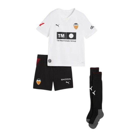 Equipación de niño Valencia CF 2026/27 de local Equipación de niño Valencia CF 2026/27 de local