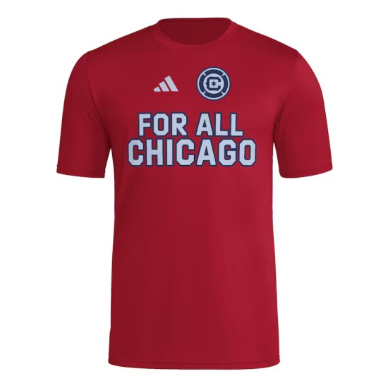 Camiseta mujer Chicago Fire 2025 tercera Hook AEROREADY Camiseta mujer Chicago Fire 2025 tercera Hook AEROREADY