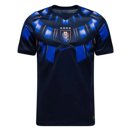 Camiseta Mundial 2026 Visitante Uruguay Mujer Camiseta Mundial 2026 Visitante Uruguay Mujer