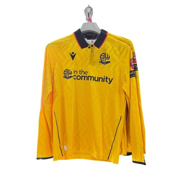 Camiseta tercera equipación de manga larga de hombre del Bolton Wanderers 2026/27 Camiseta tercera equipación de manga larga de hombre del Bolton Wanderers 2026/27