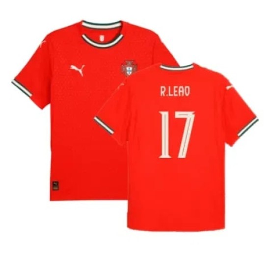 Camiseta de casa R.LEAO Portugal 2025/26 para hombres