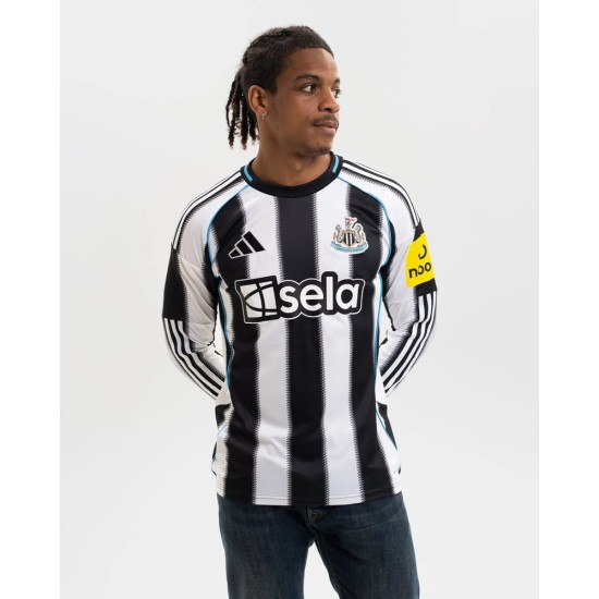 Camiseta Niño Manga Larga Newcastle United 2025/26 Local Camiseta Niño Manga Larga Newcastle United 2025/26 Local