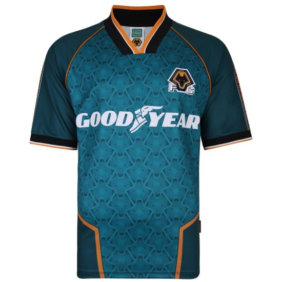 Camiseta Retro Wolverhampton Wanderers de Visitante 1996 para Hombre